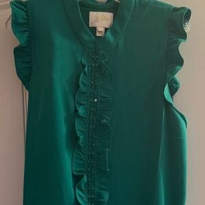 Lilly Pulitzer Adalee Shift Dress - Emerald Green - Size 16 - NWOT